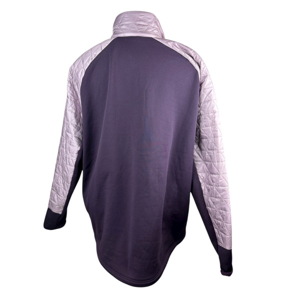 Eddie Bauer Chair Six Hybrid 1/2-Zip Ski Pullover Purple Women's Plus Size 3X - Picture 10 of 14